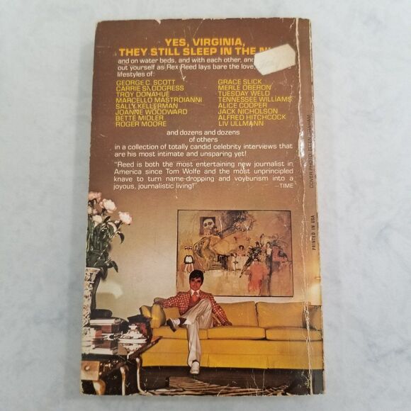 People are crazy here paperback book by Rex Reed first Dell Printing 1975 - Picture 2 of 8